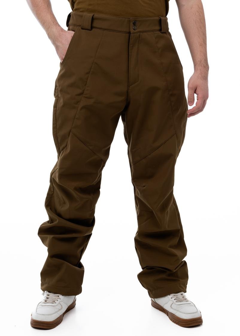 Insulated softshell trousers